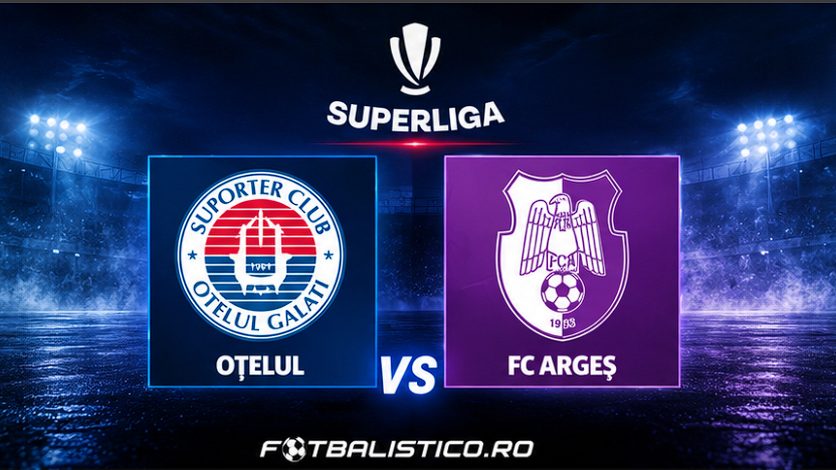 Oțelul - FC Argeș, azi: cine domină istoria celor 38 de dueluri directe