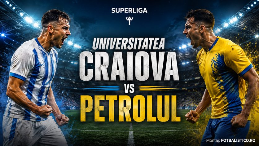 Universitatea Craiova - Petrolul: campioana vrea să uite umilința cu Dinamo