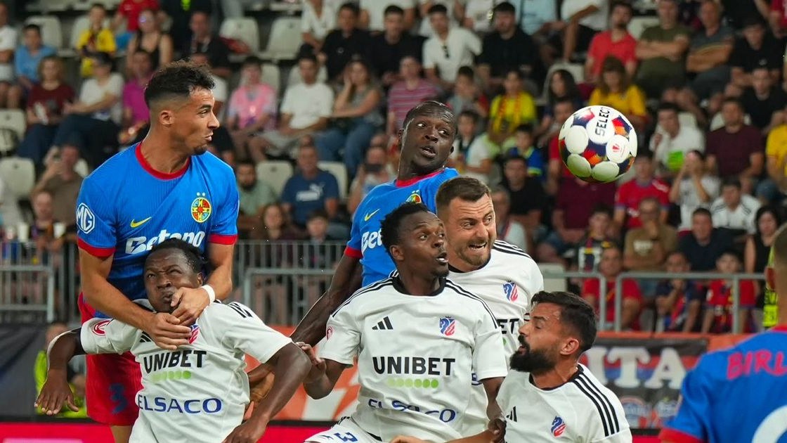 Prima gafă a noului sistem de la FCSB: Joyskim Dawa, integralist doar o repriză