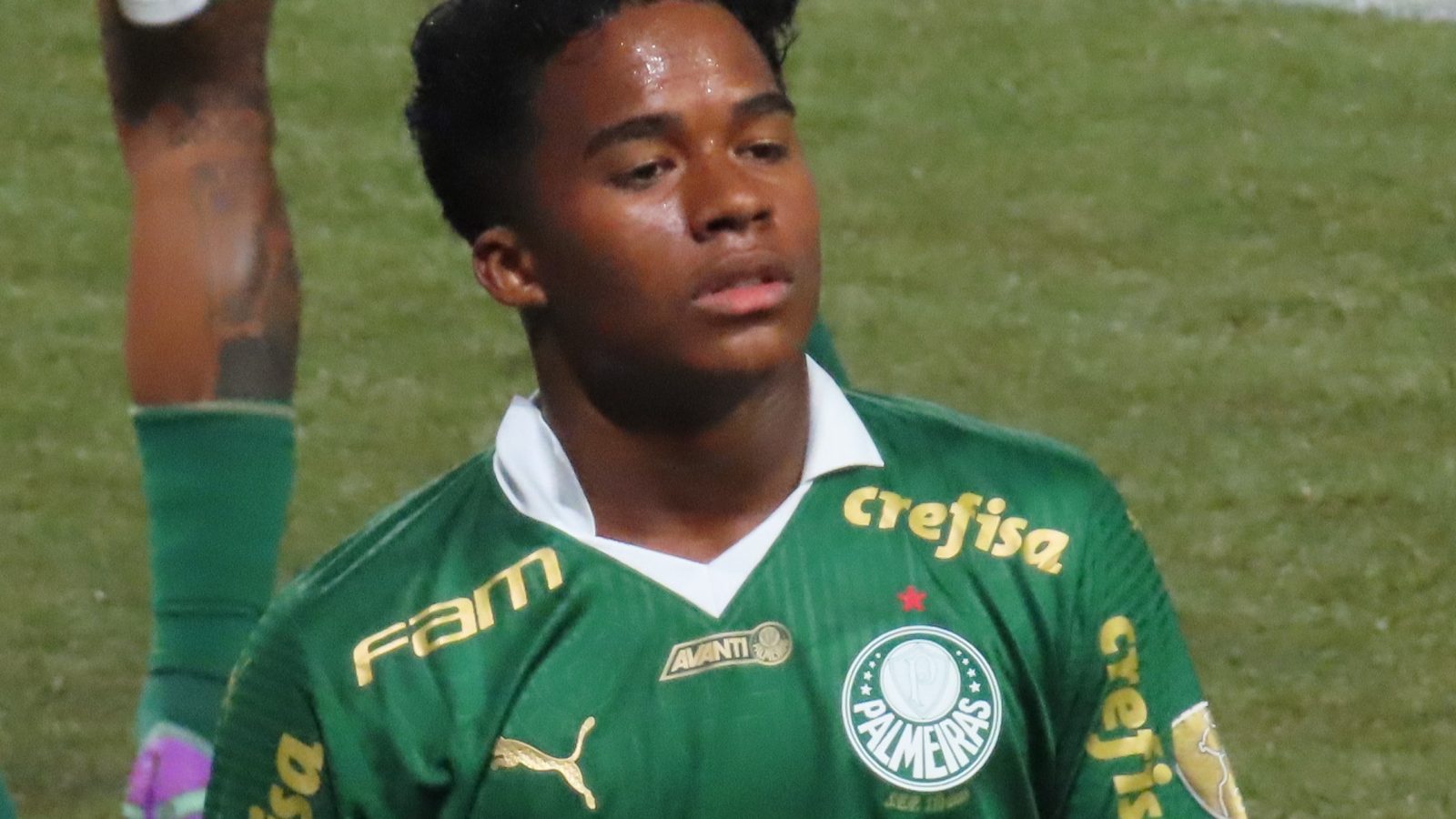 Endrick, atacantul lui Real Madrid, in tricoul lui Palmeiras
