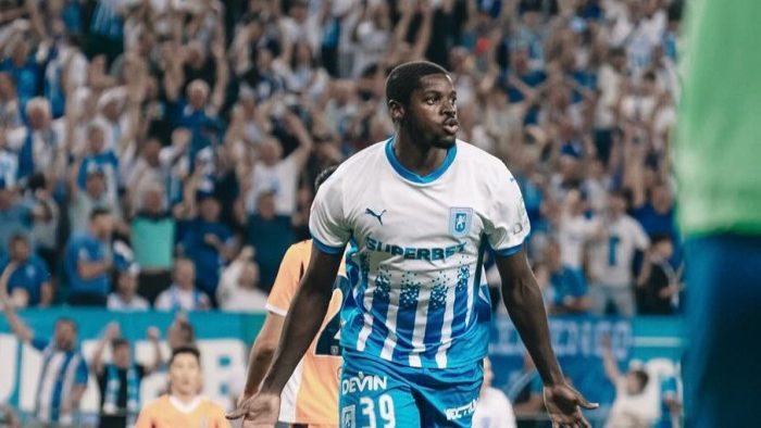 Nsimba, gol fulgerător pentru Craiova: cel mai rapid gol al sezonului din SuperLiga